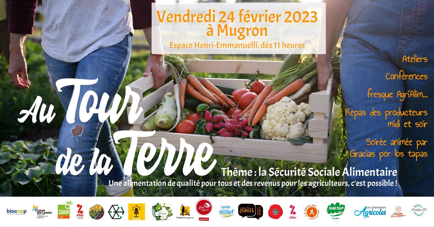 au tour de la terre