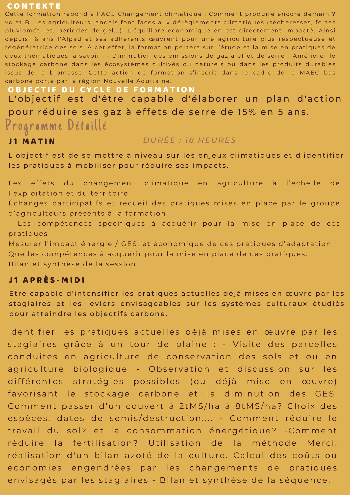 formation GES 3